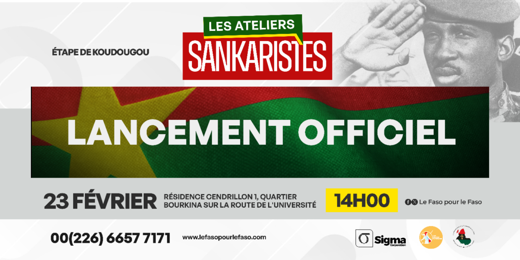 LES ATELIERS SANKARISTES : UNE PLATEFORME D'ÉDUCATION ET DE REFLEXION AUTOUR DE L'HERITAGE DE THOMAS SANKARA