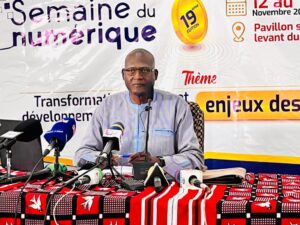 Le secrétaire général du ministère de la transition digitale, Kisito Traoré,